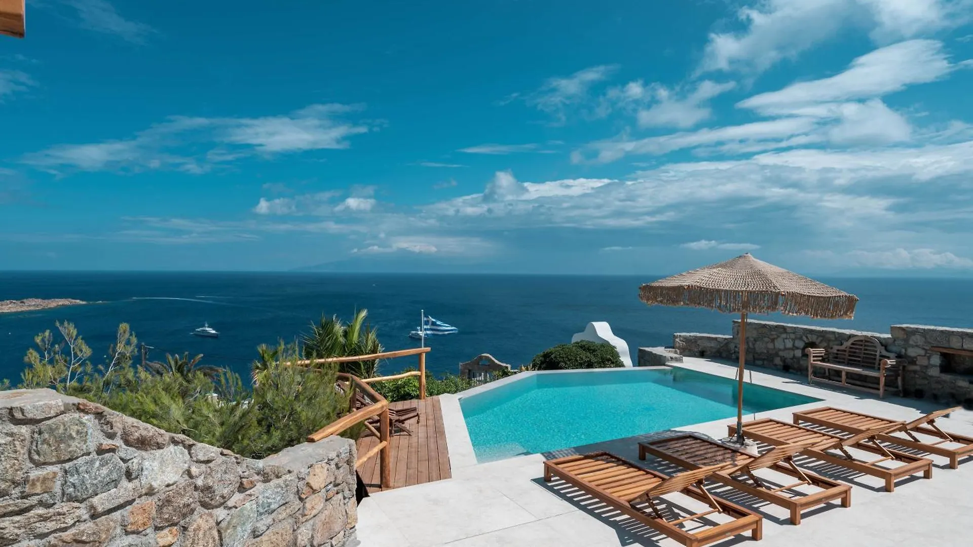 Nomade Villa 4 Bd In Psarou Mykonos Town Greece